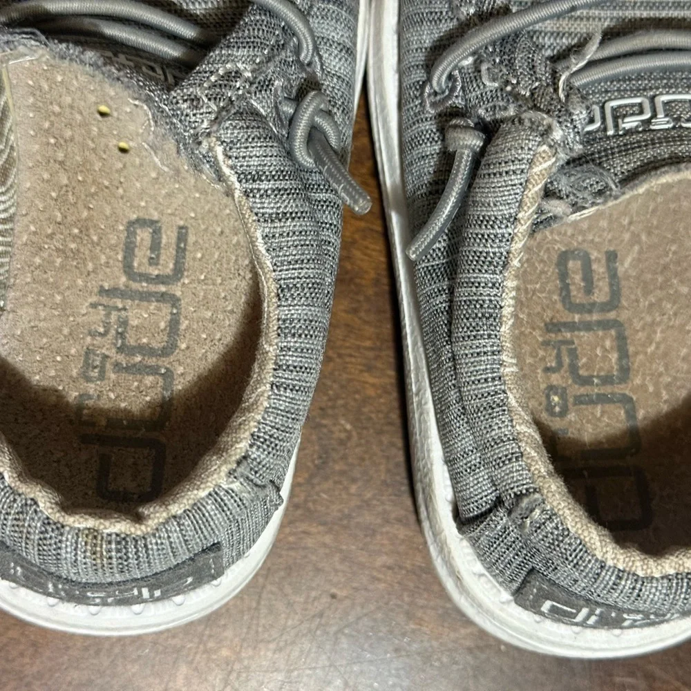Hey Dude Gray Kids Shoes